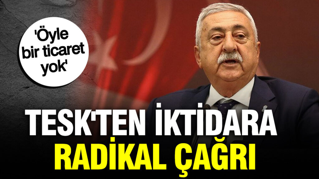 TESK’ten indirim tuzaklarına karşı radikal çağrı
